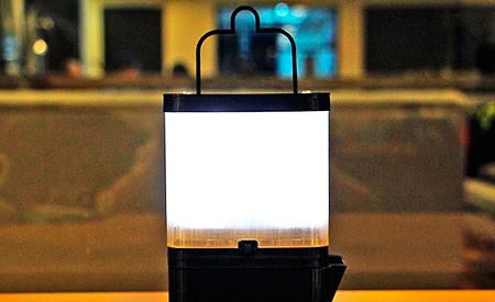 Lâmpada – água com sal p/ iluminar